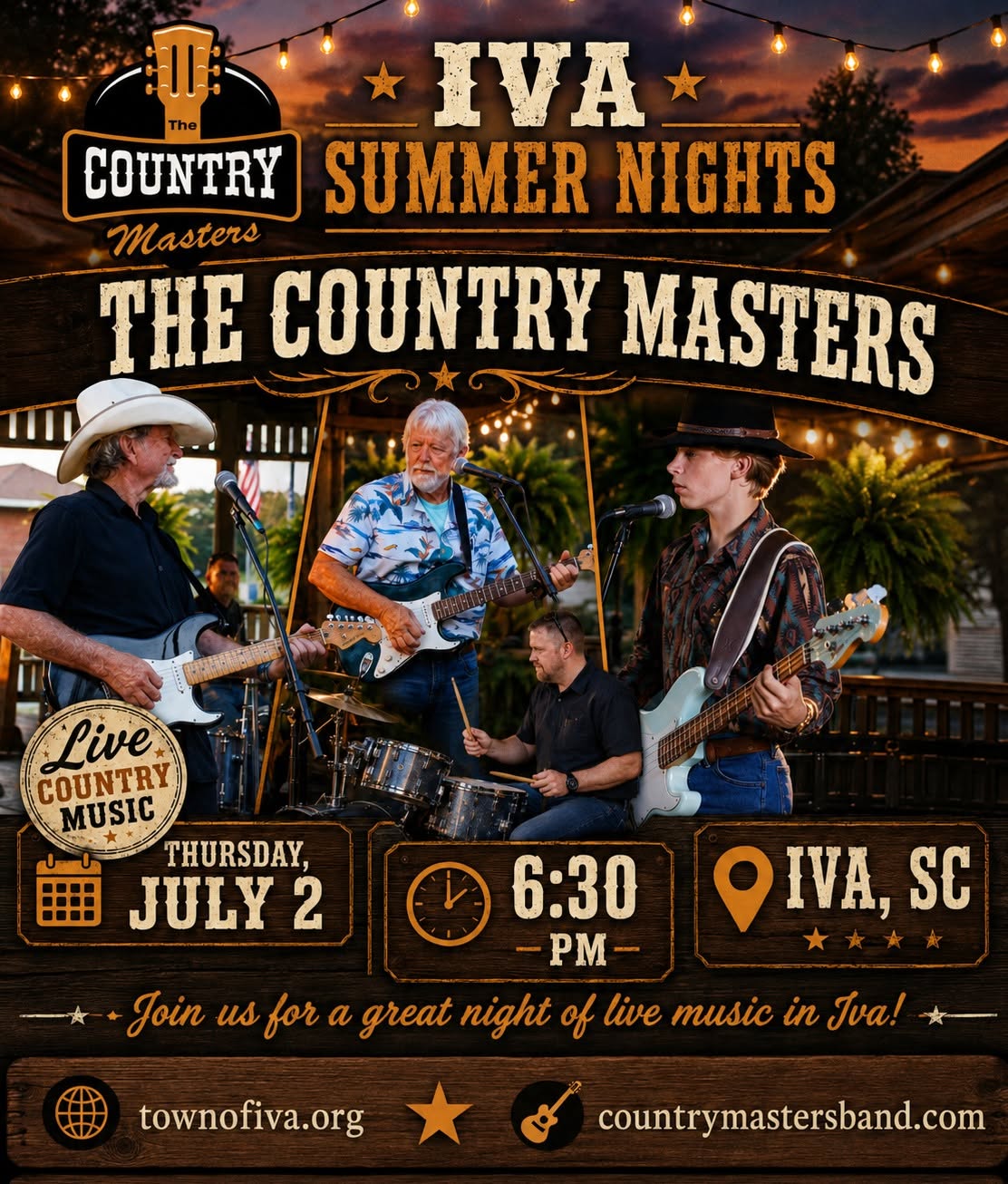 Country Masters - Iva SC 7:2 The Country Masters Band